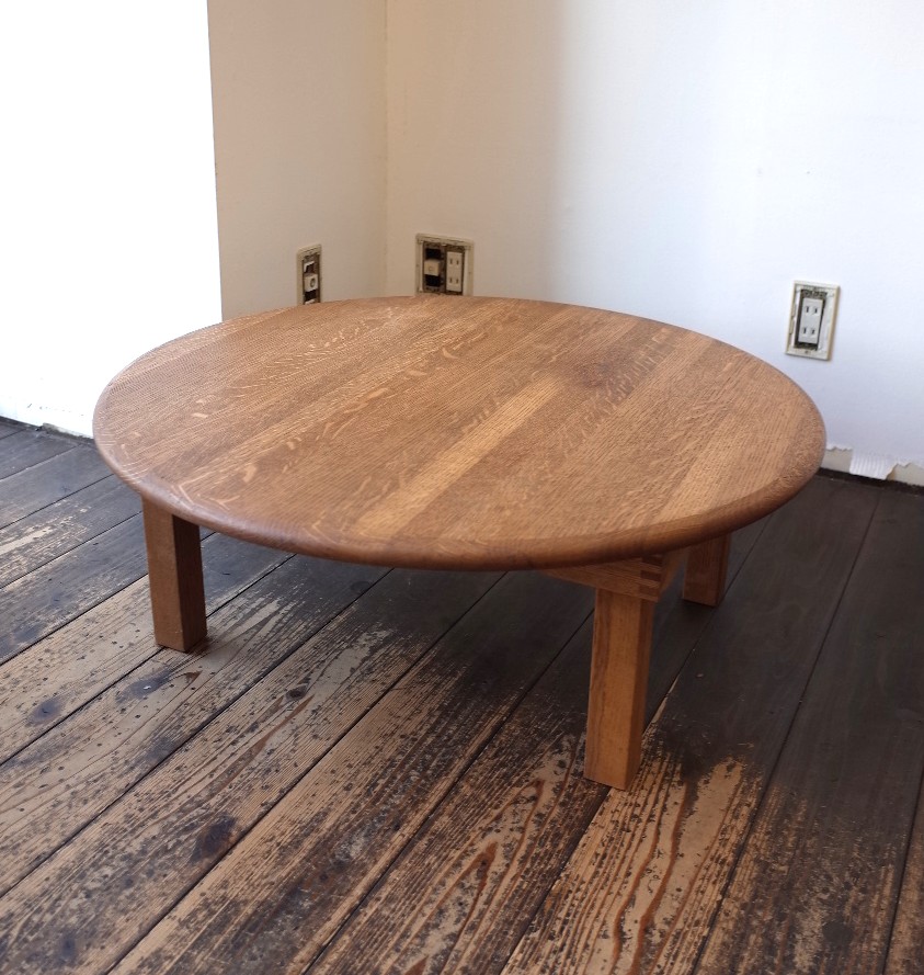 古道具 無垢材 丸ちゃぶ台 大きめ 丸テーブル | 古着の販売・買取専門 